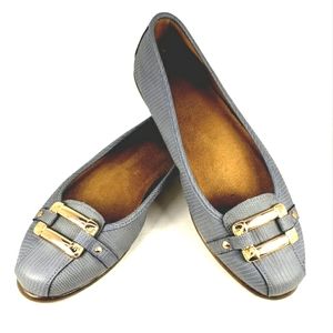 Aerosoles Sherbert Faux Leather, Slip On Ballet Flats Women's Size 8 M